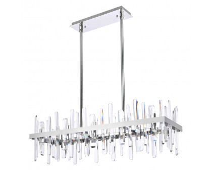 Elegant Chandelier - Chrome, L 36" (2200G36C)