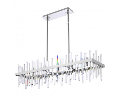 Elegant Chandelier - Chrome, L 42" (2200G42C)