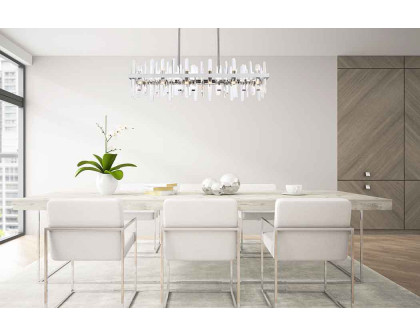 Elegant Chandelier - Chrome, L 42" (2200G42C)