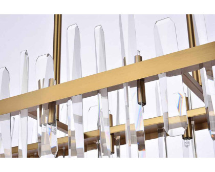 Elegant Chandelier - Satin Gold, L 42" (2200G42SG)