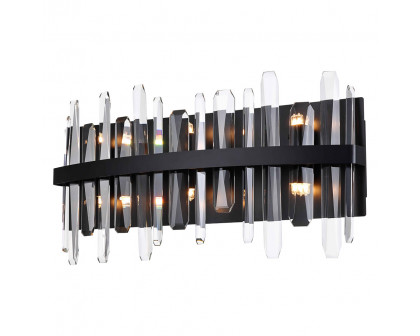 Elegant Wall Sconce - Black, L 24" (2200W24BK)