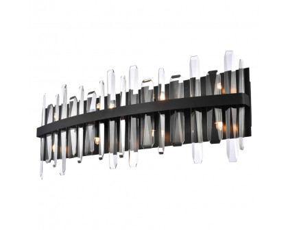 Elegant Wall Sconce - Black, L 30" (2200W30BK)