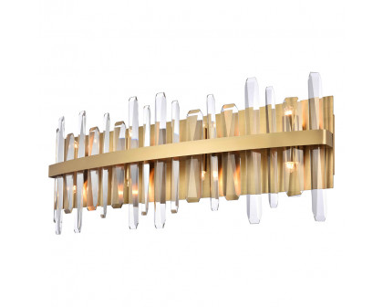 Elegant Wall Sconce - Satin Gold, L 30" (2200W30SG)