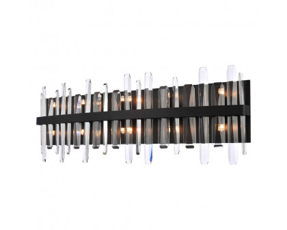 Elegant Wall Sconce - Black, L 36" (2200W36BK)