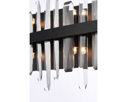 Elegant Wall Sconce - Black, L 36" (2200W36BK)