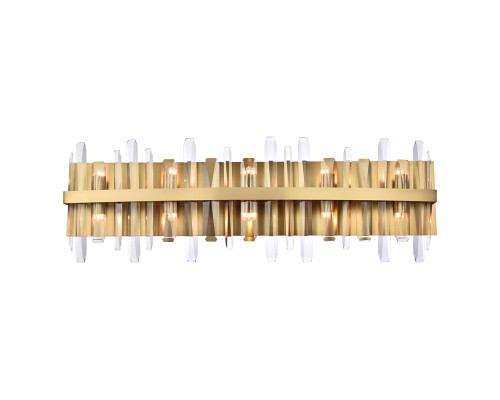 Elegant Wall Sconce - Satin Gold, L 36" (2200W36SG)