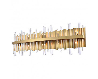 Elegant Wall Sconce - Satin Gold, L 36" (2200W36SG)