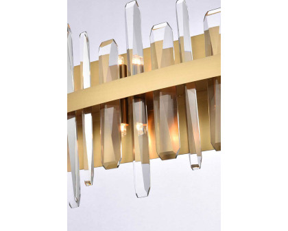 Elegant Wall Sconce - Satin Gold, L 36" (2200W36SG)