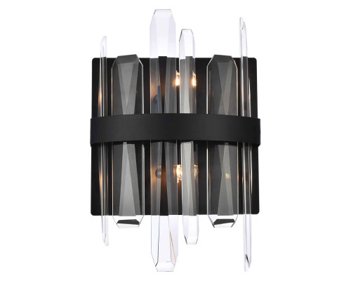 Elegant Wall Sconce - Black, L 8" (2200W8BK)