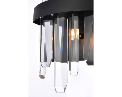 Elegant Wall Sconce - Black, L 8" (2200W8BK)