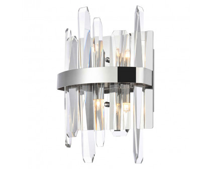 Elegant Wall Sconce - Chrome, L 8" (2200W8C)