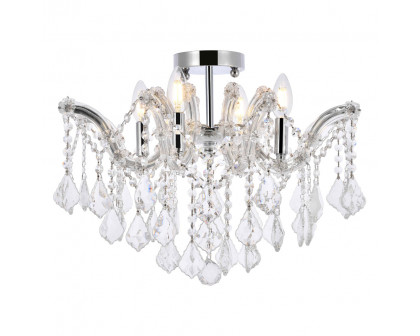 Elegant - Maria Theresa 4 Light Flush Mount