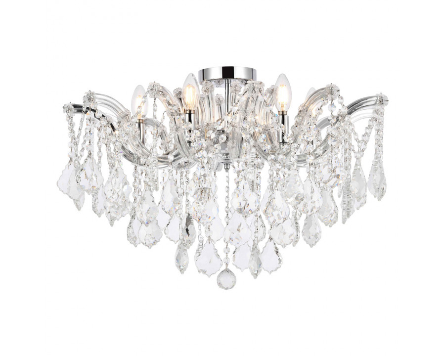 Elegant - Maria Theresa 4 Light Flush Mount