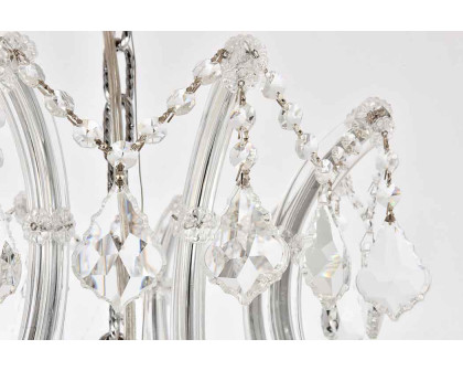 Elegant Maria Theresa 41 Light Chandelier - Chrome, L 44" (2800G44C-RC)