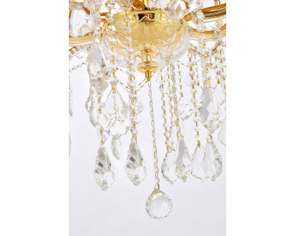 Elegant Maria Theresa 41 Light Chandelier - Gold, L 44" (2800G44G-RC)