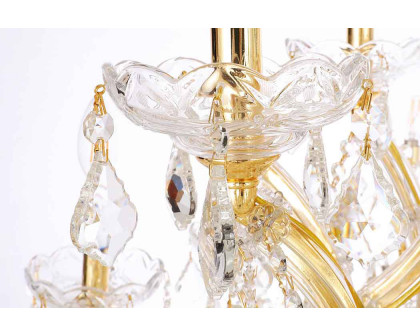 Elegant Maria Theresa 41 Light Chandelier - Gold, L 52" (2800G52G-RC)