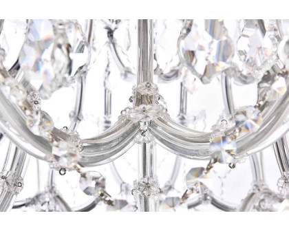 Elegant Maria Theresa 41 Light Chandelier - Chrome, L 60" (2800G60C-RC)