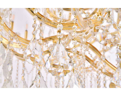 Elegant Maria Theresa 41 Light Chandelier - Gold, L 72" (2800G96G-RC)