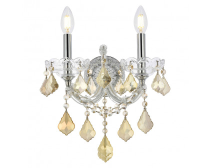 Elegant - Maria Theresa 2 Light Wall Sconce