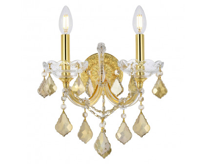 Elegant - Maria Theresa 2 Light Wall Sconce