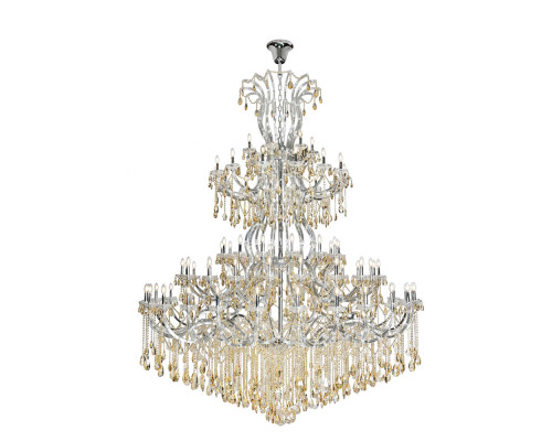 Elegant Chandelier - Chrome/Golden Shadow (2803G120C-GS-RC)