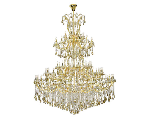 Elegant Chandelier - Gold/Golden Teak (2803G120G-GT-RC)