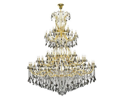 Elegant Chandelier - Gold/Silver Shade (2803G120G-SS-RC)