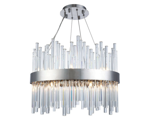 Elegant Chandelier - Chrome, L 20" (3000D20C)