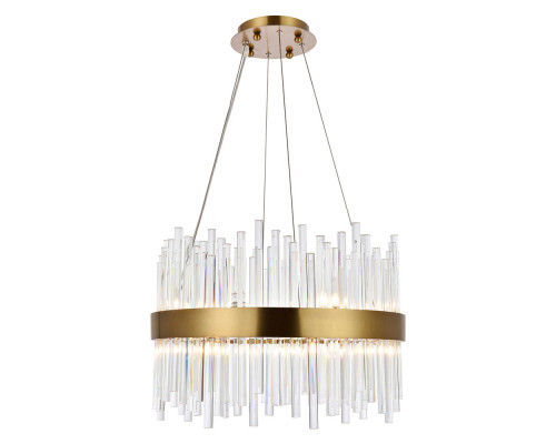 Elegant Chandelier - Gold, L 20" (3000D20G)