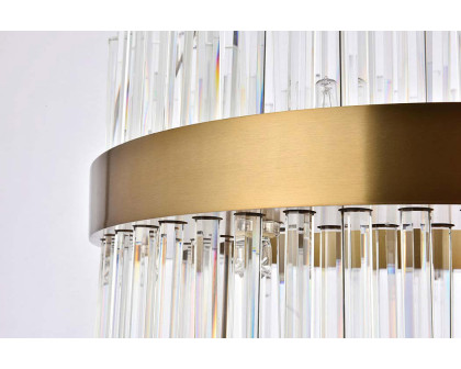 Elegant Chandelier - Gold, L 20" (3000D20G)