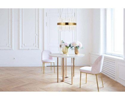 Elegant Chandelier - Gold, L 20" (3000D20G)