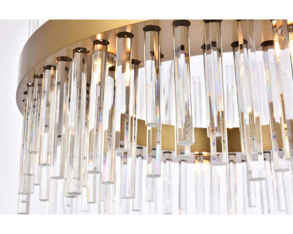 Elegant Chandelier - Gold, L 25" (3000D25G)