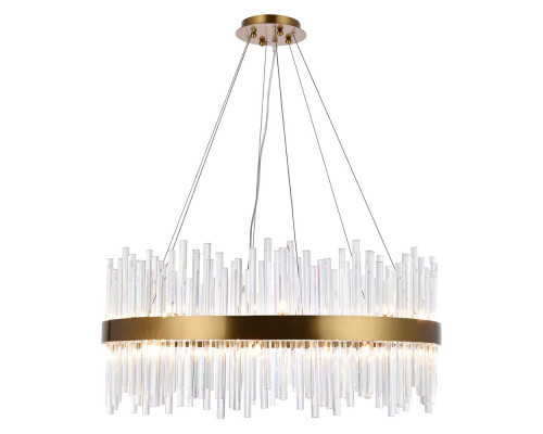 Elegant Chandelier - Gold, L 32" (3000D32G)