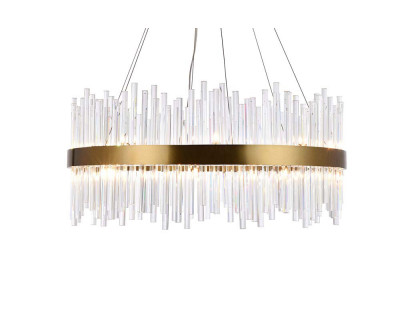 Elegant Chandelier - Gold, L 32" (3000D32G)