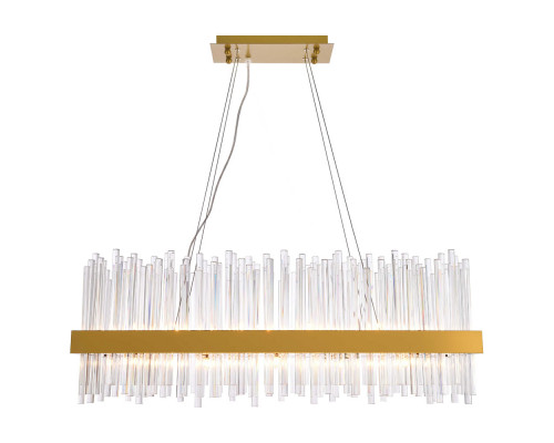 Elegant Chandelier - Gold, L 36" (3000G36G)