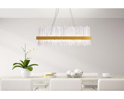 Elegant Chandelier - Gold, L 36" (3000G36G)