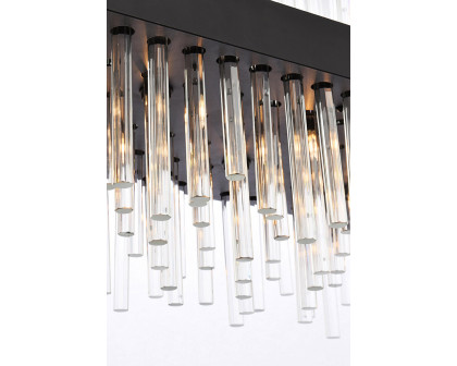 Elegant Chandelier - Black, L 42" (3000G42BK)