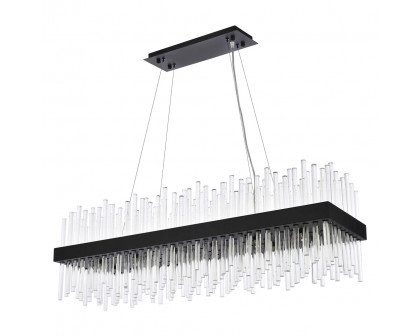 Elegant Chandelier - Black, L 42" (3000G42BK)