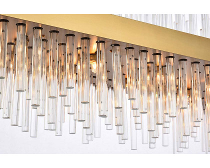 Elegant Chandelier - Satin Gold, L 42" (3000G42SG)