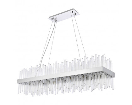 Elegant Chandelier - Chrome, L 48" (3000G48C)