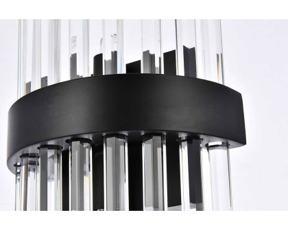 Elegant Wall Sconce - Black (3000W8BK)