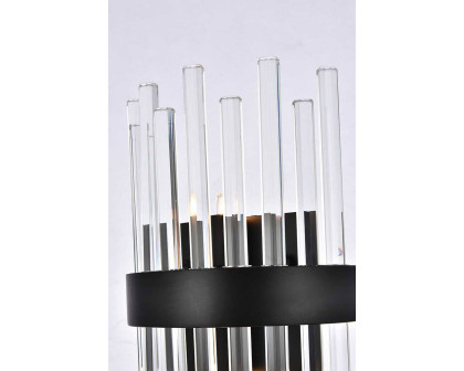 Elegant Wall Sconce - Black (3000W8BK)