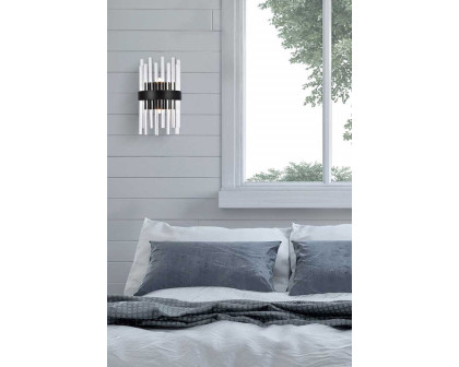 Elegant Wall Sconce - Black (3000W8BK)