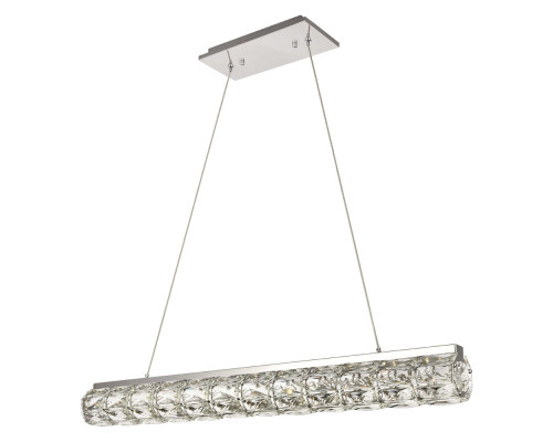 Elegant Valetta Led Chandelier - Chrome, L 36" (3501D36C)