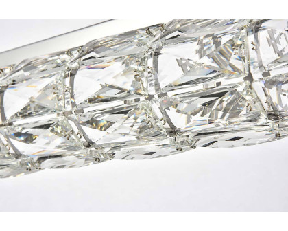 Elegant Valetta Led Chandelier - Chrome, L 36" (3501D36C)