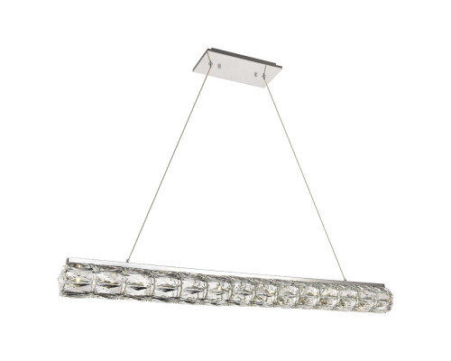 Elegant Valetta Led Chandelier - Chrome, L 42" (3501D42C)