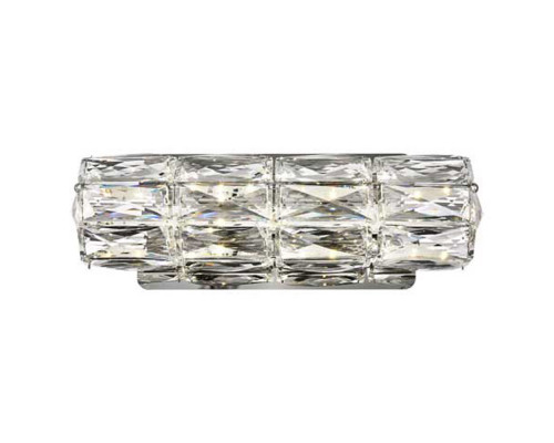 Elegant Valetta Led Wall Sconce - Chrome, L 12" (3501W12C)