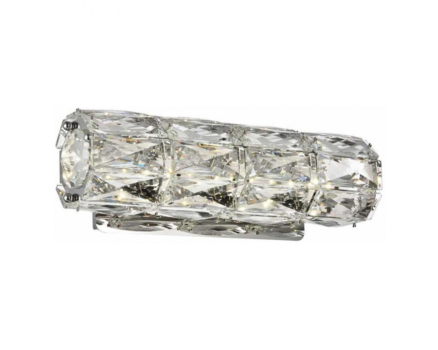 Elegant Valetta Led Wall Sconce - Chrome, L 12" (3501W12C)