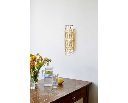 Elegant Valetta Led Wall Sconce - Gold, L 12" (3501W12G)