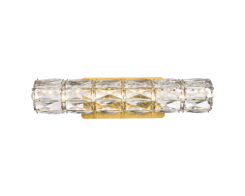 Elegant Valetta Led Wall Sconce - Gold, L 18" (3501W18G)